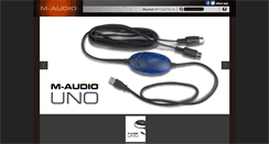 Desktop Screenshot of m-audio.jp