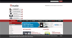 Desktop Screenshot of m-audio.pl